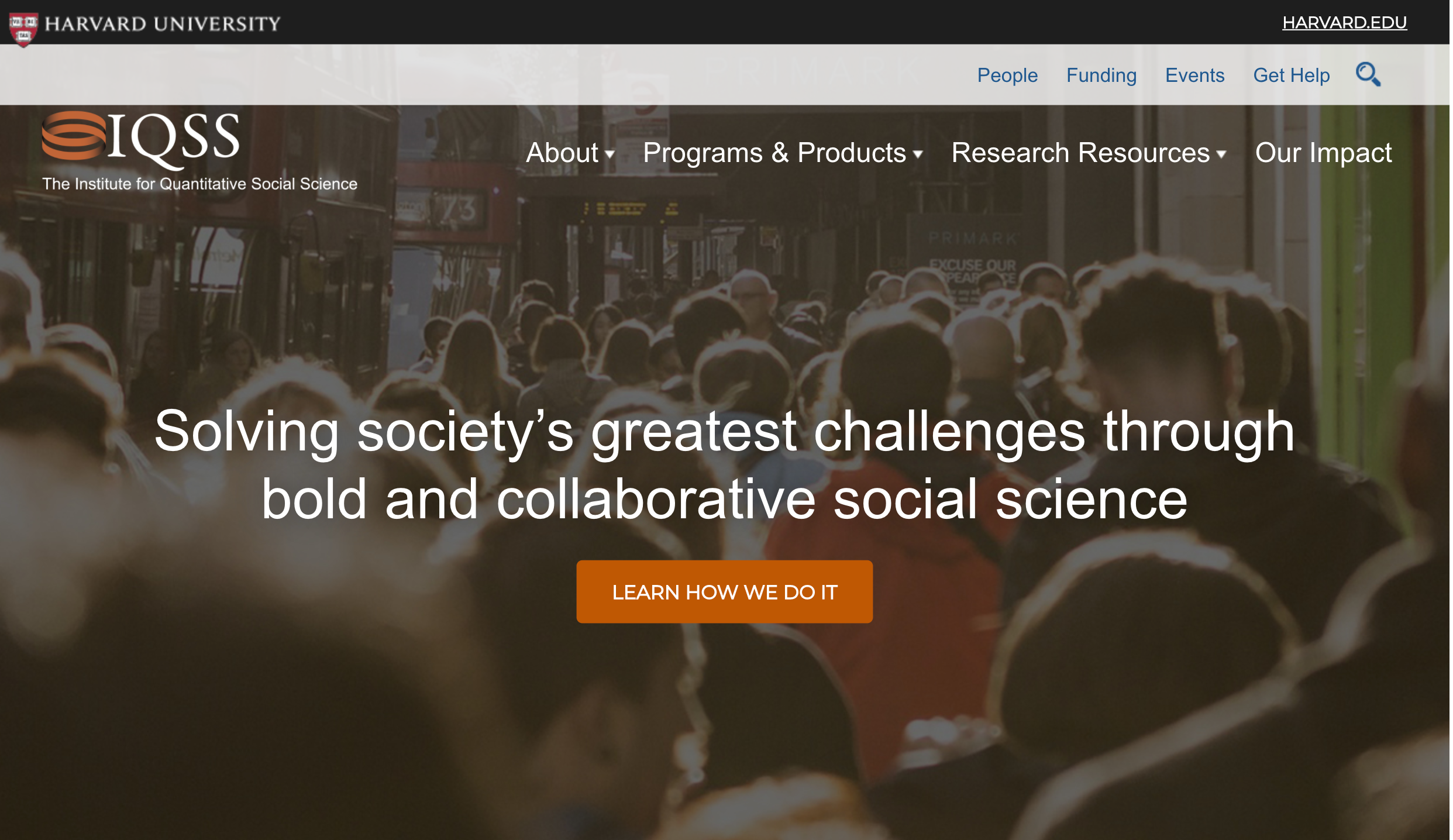 IQSS: The Institute for Quantitative Social Science
