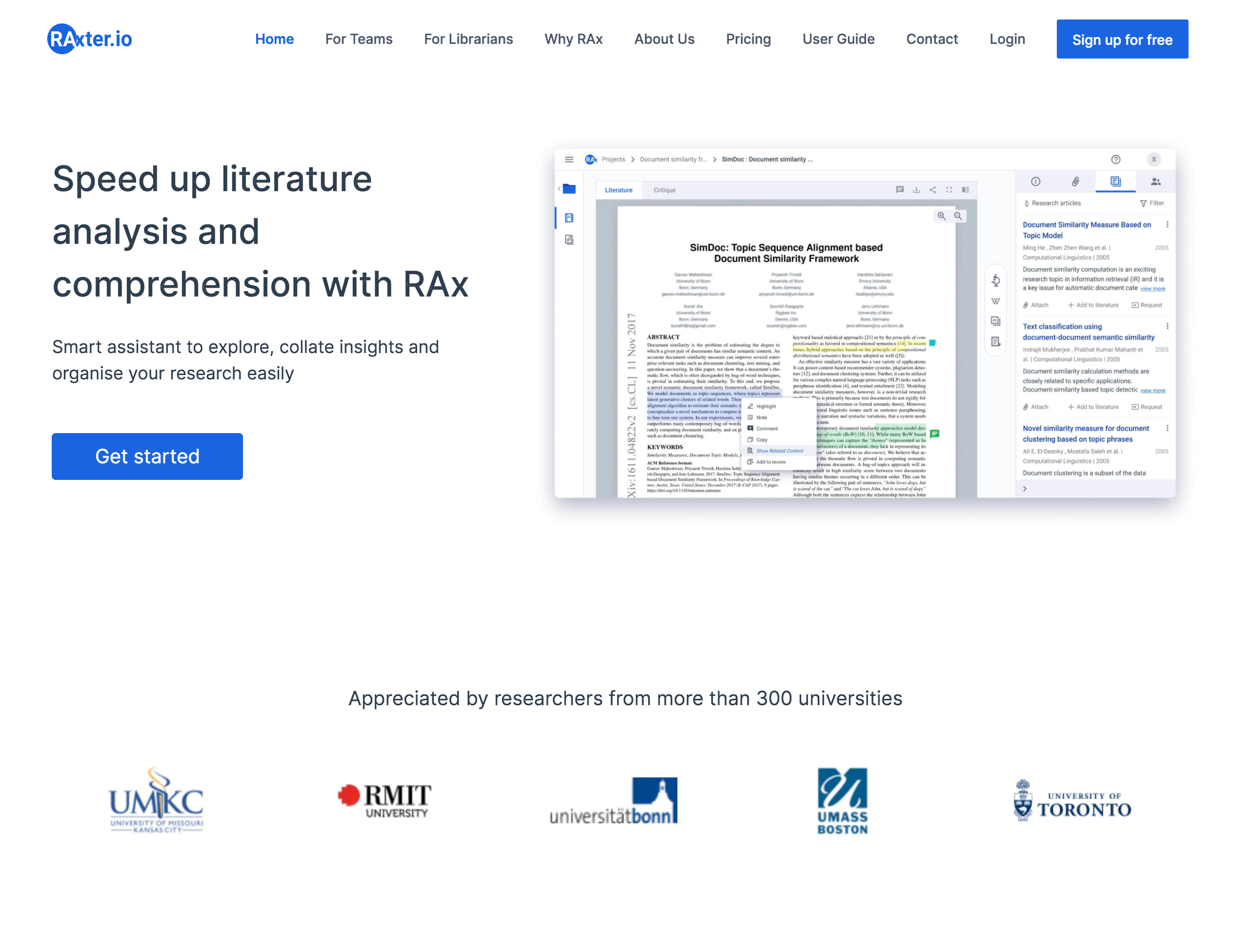 RAx - Your Personal Smart Research Assistant (Rebranded to Enago Read)