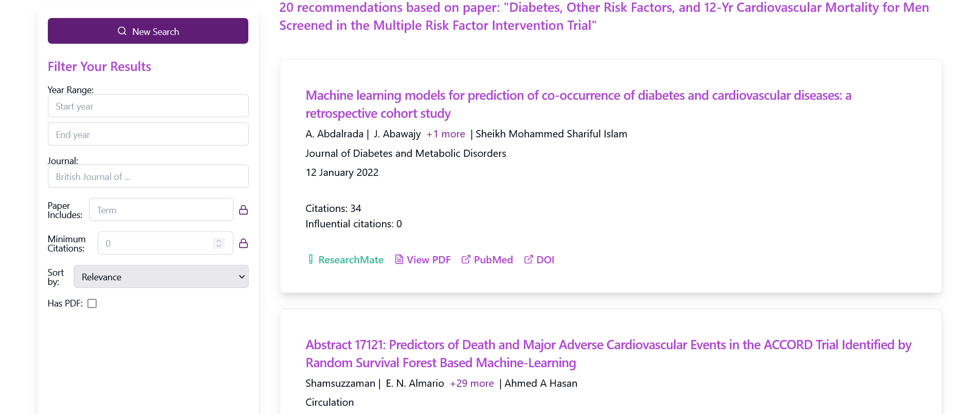 SimilarStudies